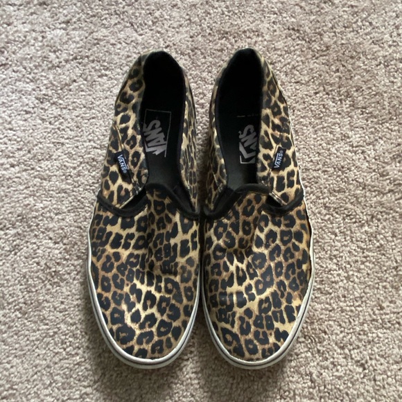 cheetah print vans